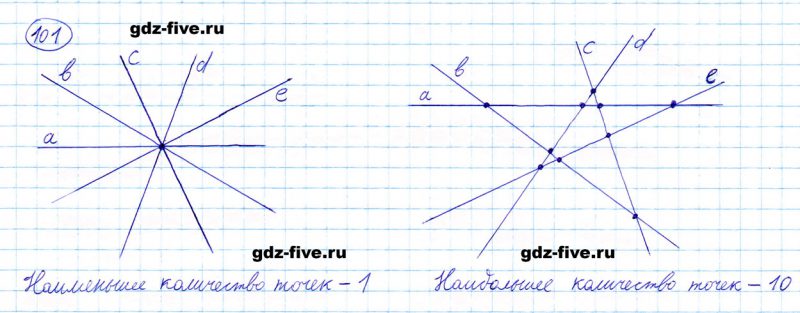 ГДЗ по математике 5 класс Мерзляк задание №101