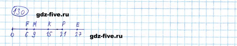 ГДЗ по математике 5 класс Мерзляк задание №130