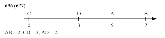 ГДЗ по математике 5 класс Виленкин, Жохов задание №696