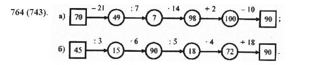 ГДЗ по математике 5 класс Виленкин, Жохов задание №764