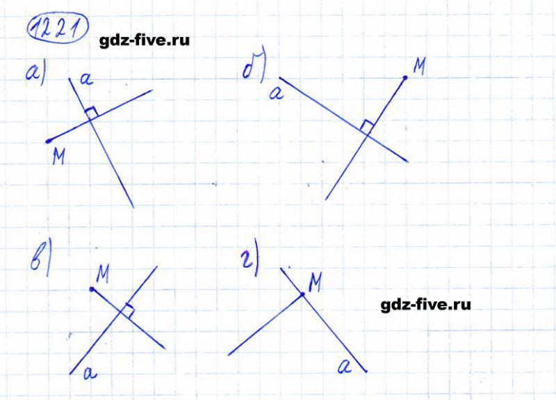ГДЗ по математике 6 класс Мерзляк задание №1221