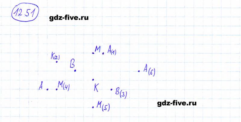 ГДЗ по математике 6 класс Мерзляк задание №1251