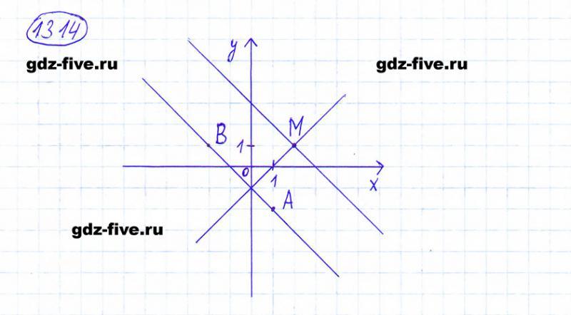 ГДЗ по математике 6 класс Мерзляк задание №1314
