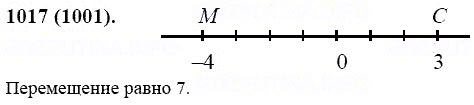 ГДЗ по математике 6 класс Виленкин, Жохов задание №1017