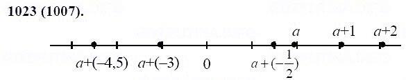 ГДЗ по математике 6 класс Виленкин, Жохов задание №1023