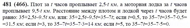 ГДЗ по математике 6 класс Виленкин, Жохов задание №481