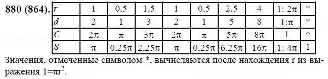 ГДЗ по математике 6 класс Виленкин, Жохов задание №880