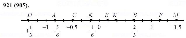 ГДЗ по математике 6 класс Виленкин, Жохов задание №921