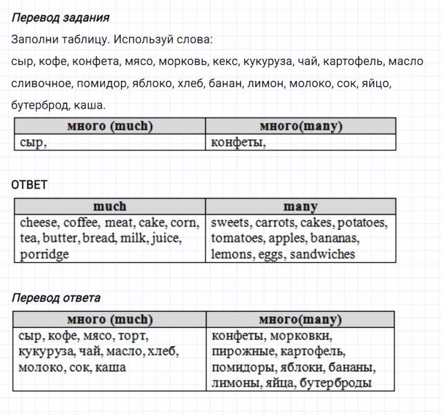 ГДЗ по английскому языку 3 класс Биболетова, Денисенко Рабочая тетрадь задание №2 lesson 23