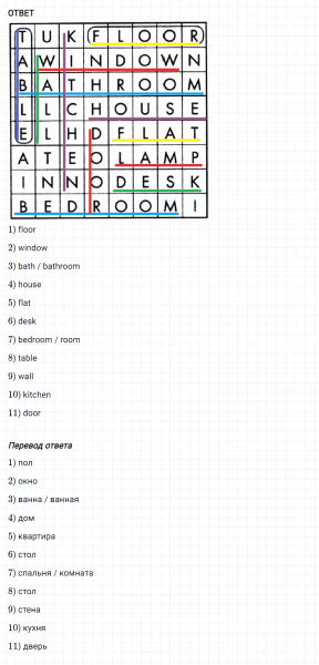 ГДЗ по английскому языку 4 класс Биболетова, Денисенко Рабочая тетрадь Unit 2 задание №1