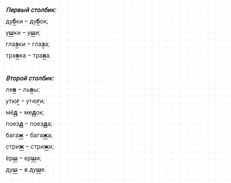 ГДЗ по русскому языку 2 класс Климанова, Бабушкина часть 1 упражнение №177