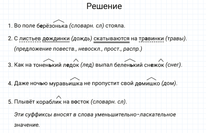 ГДЗ по русскому языку 3 класс Канакина, Горецкий часть 1 упражнение №172