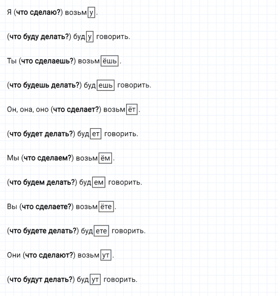 ГДЗ по русскому языку 3 класс Климанова, Бабушкина Рабочая тетрадь часть 2 упражнение №107