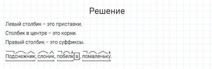 ГДЗ по русскому языку 4 класс Канакина, Горецкий часть 1 упражнение №100