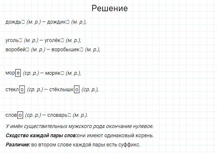 ГДЗ по русскому языку 4 класс Канакина, Горецкий часть 1 упражнение №162