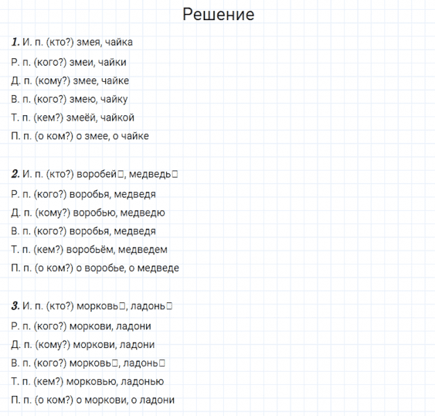 ГДЗ по русскому языку 4 класс Канакина, Горецкий часть 1 упражнение №181