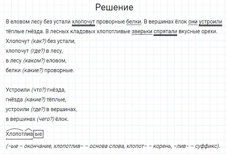 ГДЗ по русскому языку 4 класс Канакина, Горецкий часть 1 упражнение №28