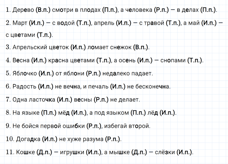 ГДЗ по русскому языку 4 класс Климанова, Бабушкина часть 1 упражнение №71