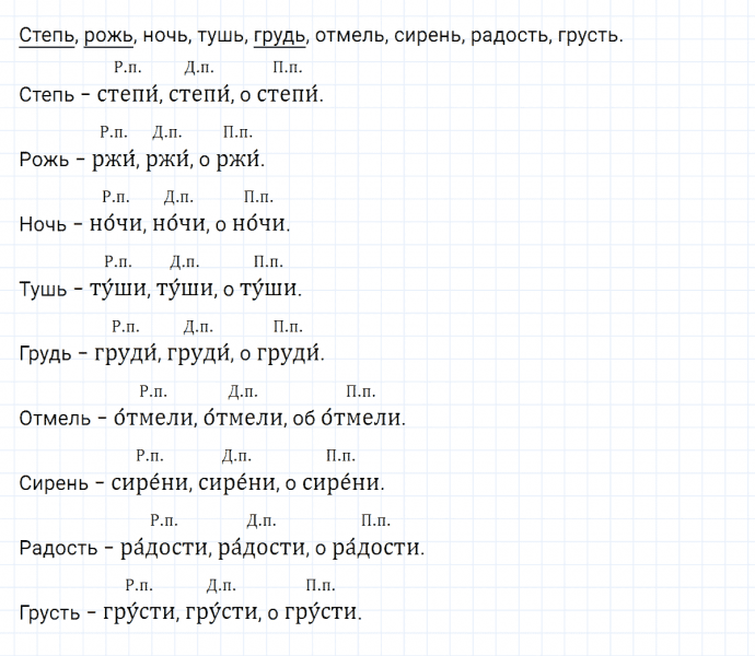 ГДЗ по русскому языку 4 класс Климанова, Бабушкина Рабочая тетрадь часть 2 упражнение №37