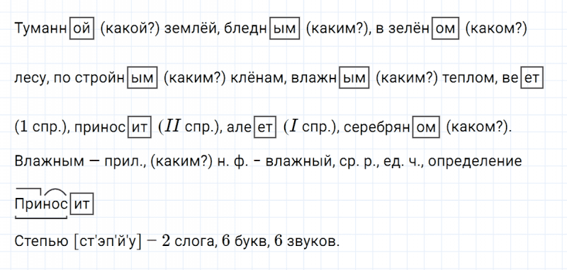 ГДЗ по русскому языку 6 класс Ладыженская, Баранов упражнение 36