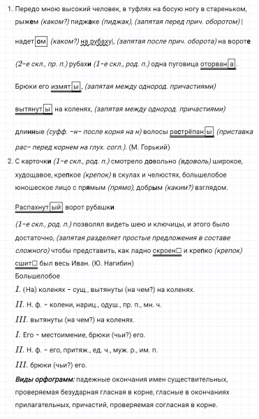 ГДЗ по русскому языку 7 класс Ладыженская, Баранов упражнение 104