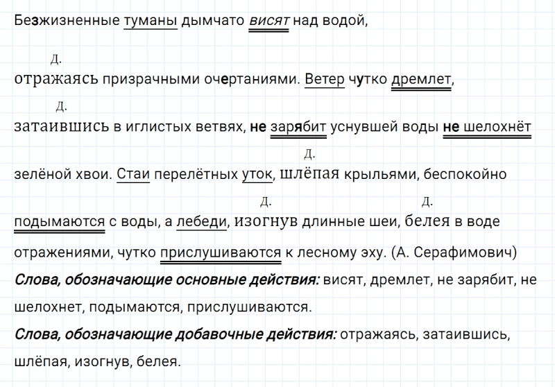 ГДЗ по русскому языку 7 класс Ладыженская, Баранов упражнение 181