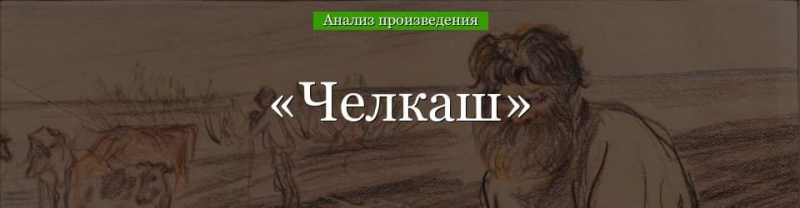 «Челкаш» анализ произведения Горького – конфликт, тема, история создания, жанр рассказа
