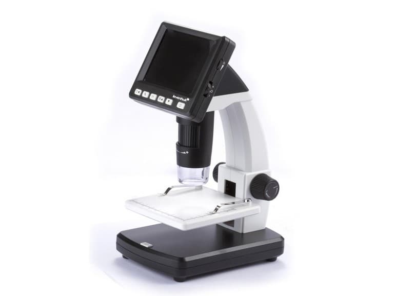 Строение микроскопа &mdash; схема устройства с обозначениями и подписями частей