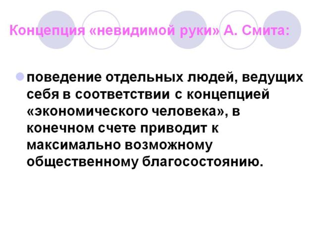 Адам Смит &ndash; основные идеи кратко и учения в экономике, таблица&nbsp; для 7 класса