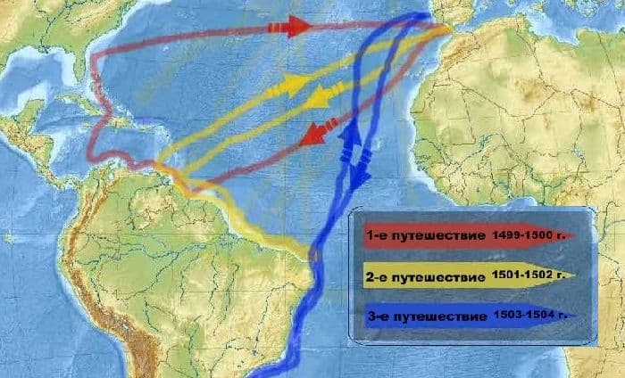 Америго Веспуччи – открытие Америки, краткая биография и первая экспедиция