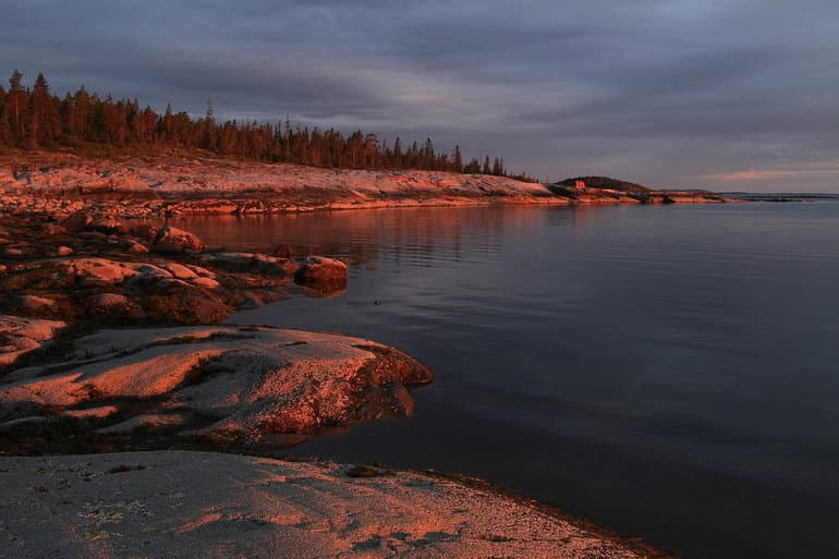 Белое море &mdash; географическое положение и общая характеристика
