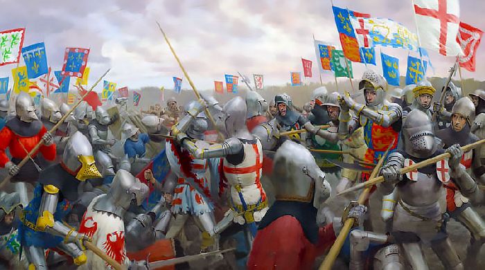 Битвы Столетней войны – основные сражения в хронологическом порядке, таблица кратко о сражениях