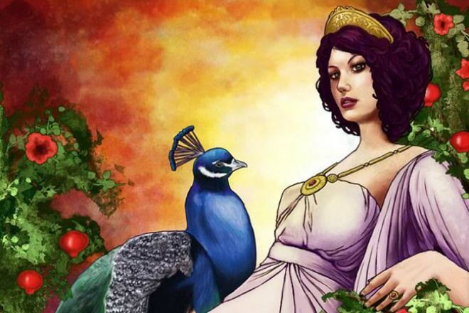 Богиня Гера в греческой мифологии &ndash; древнегреческая жена Зевса краткое&nbsp;описание  (5 класс)