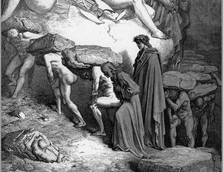 &laquo;Божественная комедия&raquo; &mdash; краткое содержание произведения Данте Алигьери