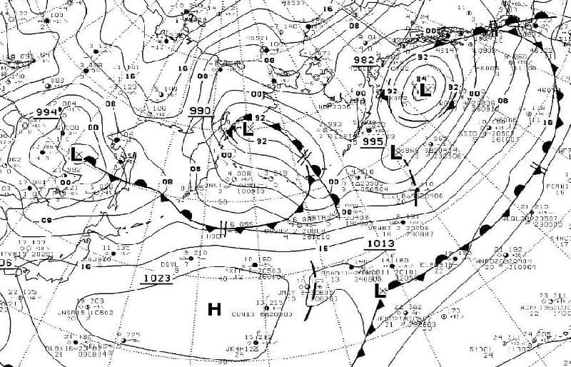 Циклон и антициклон &ndash; обозначение, атмосферные фронты, чем отличаются