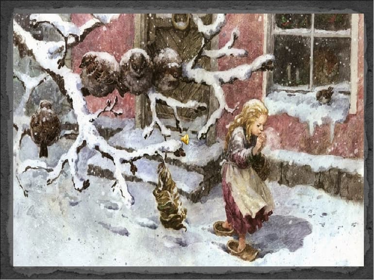 «Девочка со спичками» — краткое содержание рассказа Ганса Христиана Андерсена