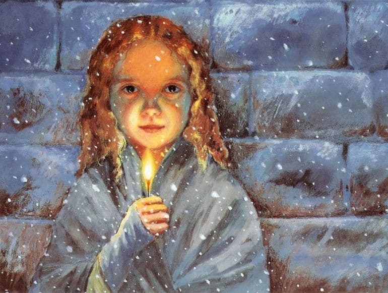 «Девочка со спичками» — краткое содержание рассказа Ганса Христиана Андерсена
