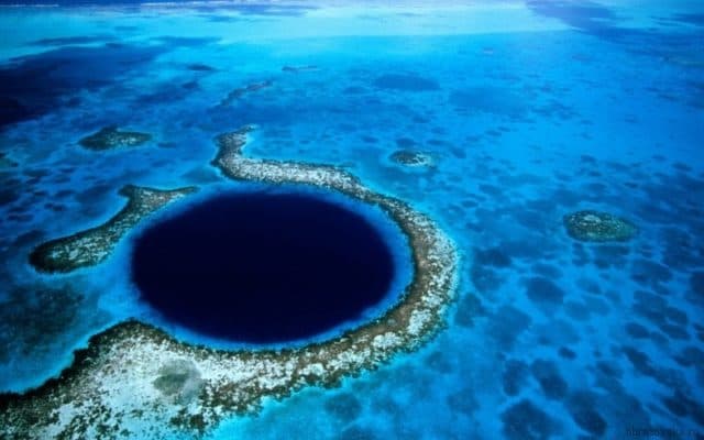 Физическая карта мирового океана – вода на Земле, глубины
