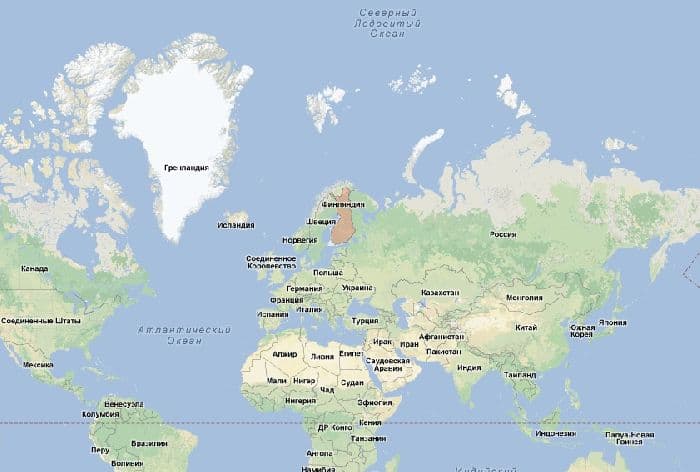 Географическое положение России (8 класс) &ndash; физико-экономические особенности