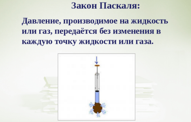 Гидравлический пресс &ndash; формула с примерами кратко. Физика 7 класс