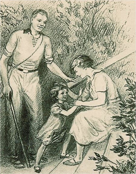 &laquo;Голубая чашка&raquo; &mdash; краткое содержание рассказа Аркадия Гайдара