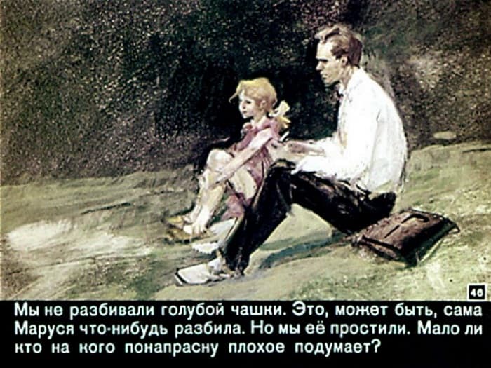 &laquo;Голубая чашка&raquo; &mdash; краткое содержание рассказа Аркадия Гайдара