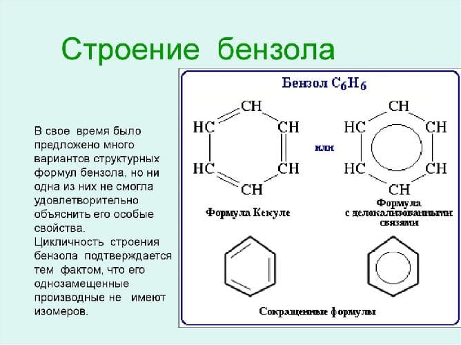 Гомологи бензола &ndash; молекулярная формула и названия гомологического ряда