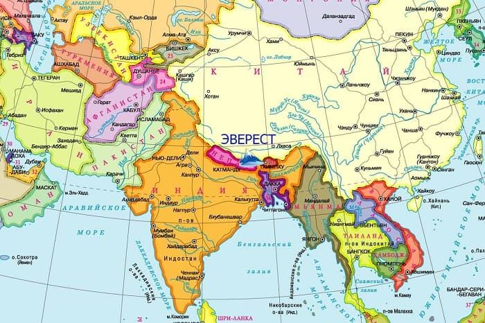 Гора Эверест — описание и характеристики самой высокой горы в мире