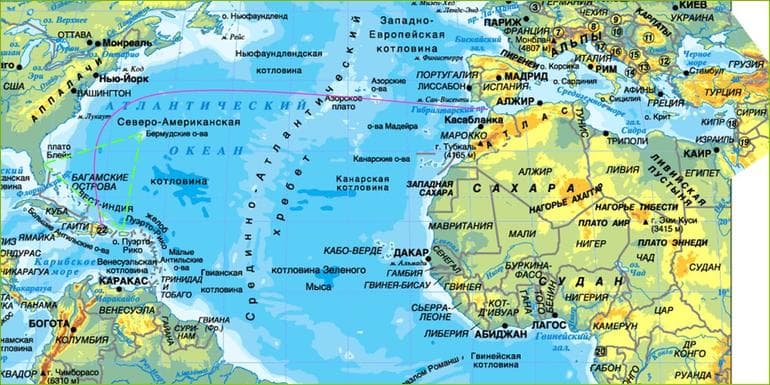 Граница Тихого и Атлантического океанов &mdash; почему не смешиваются?