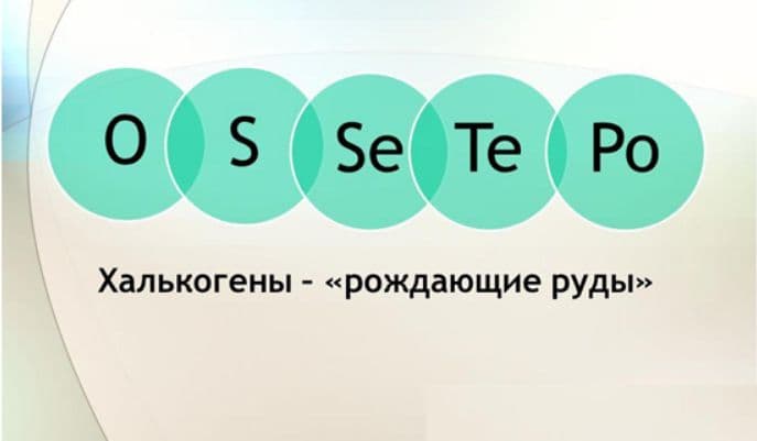 Халькогены – строение, общая характеристика в таблице