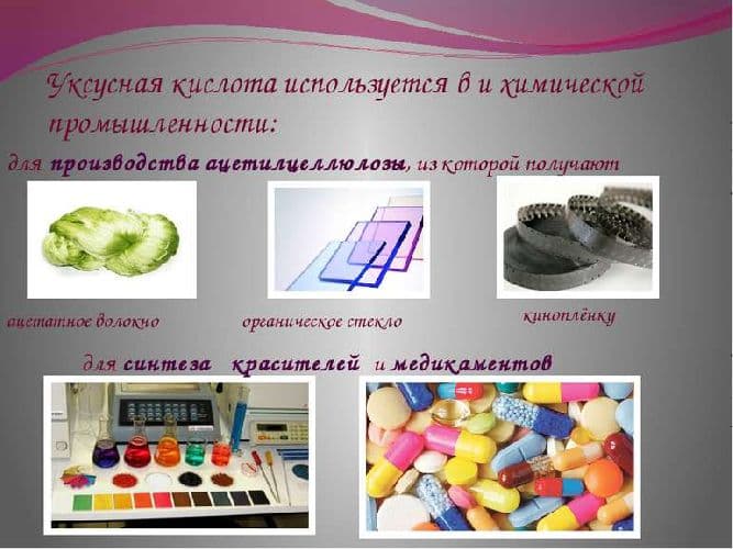 Химические свойства уксусной кислоты, ее получение и физические особенности