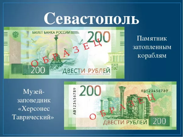 Какие города изображены на российских рублях?