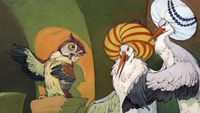 &laquo;Калиф-аист&raquo; &mdash; краткое содержание сказки Вильгельма Гауфа для читательского дневника