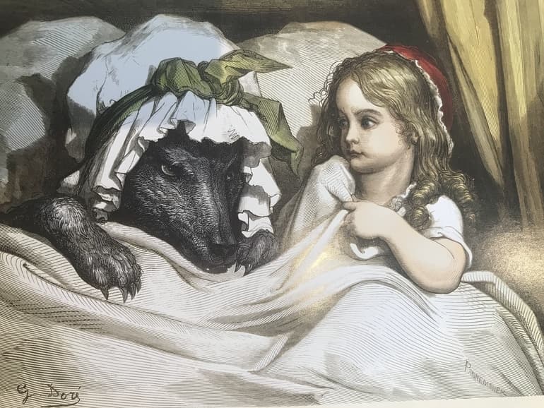 &laquo;Красная шапочка&raquo; &mdash; краткое содержание сказки